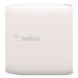 Belkin® BOOST CHARGE Dual USB-A Wall Charger, White (BLKWCB002DQWH) Each