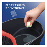 O-Cedar® Cleaning PACS, Crisp Citrus Scent, 10/Pack, 8 Packs/Carton (FHD172400CT) Case of 8
