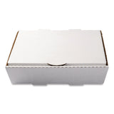 AmerCareRoyal® Catering Boxes, 10.88 x 13 x 3, White, Paper, 50/Carton (RPPCCBHP13113) Case of 50