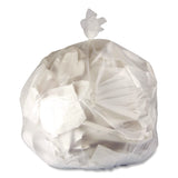 Boardwalk® High-Density Can Liners, 16 gal, 8 mic, 24 x 33, Natural, Perforated Roll, 1,000/Carton (BWK24338N) Case of 1000