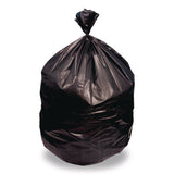 Heritage Linear Low Density Can Liners, 56 gal, 1.5 mil, 46' x 50", Black, 100/Carton (HERH9250AK) Case of 100