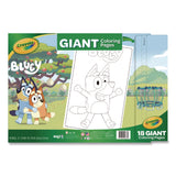 Crayola® Bluey Giant Coloring Pages, (18) 12.13" x 18.88" Sheets (CYO42663) Each