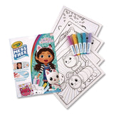 Crayola® Gabby's Dollhouse Color Wonder Kit, (18) Coloring Pages, (5) Gabby's Collection Markers (CYO752835) Each