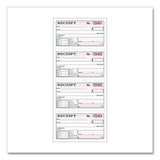 Adams® Money/Rent Receipt Book, Two-Part Carbonless, 4.75 x 2.75, 200 Forms Total (ABFDC1152) Each