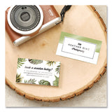 Avery® Print to the Edge Business Cards with Sure Feed Technology, 2 x 3.5, White, 160 Cards, 8/Sheet, 20 Sheets/Pack (AVE8801) Pack of 160