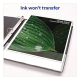 Avery® Durable View Binder with DuraHinge and EZD Rings, 3 Rings, 1" Capacity, 11 x 8.5, White, 12/Carton (9301) (AVE09301CT) Case of 12