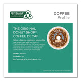 The Original Donut Shop® Decaf Coffee K-Cup Pods, 48/Box (DSP1635474) Box of 48
