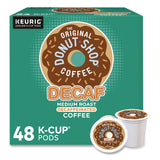 The Original Donut Shop® Decaf Coffee K-Cup Pods, 48/Box (DSP1635474) Box of 48