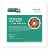 The Original Donut Shop® Donut Shop Coffee K-Cups, Regular, 0.39 oz, 48/Box (DSP1635475) Box of 48