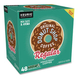 The Original Donut Shop® Donut Shop Coffee K-Cups, Regular, 0.39 oz, 48/Box (DSP1635475) Box of 48
