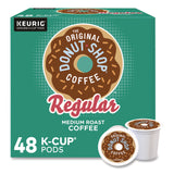 The Original Donut Shop® Donut Shop Coffee K-Cups, Regular, 0.39 oz, 48/Box (DSP1635475) Box of 48