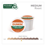 Dunkin'® K-Cups, Dunkin' Decaf, 0.37 oz, 22/Box, 4 Boxes/Carton (GMT400846) Case of 88