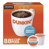 Green Mountain Coffee® French Vanilla Coffee K-Cup Pods, 0.37 oz, 22/Box, 4 Boxes/Carton (GMT400847) Case of 88