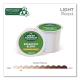 Green Mountain Breakfast Blend Coffee K-Cups, 0.31 oz, 48/Box (GMT1635473) Box of 48