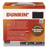 Dunkin'® K-Cup Pods, Original Blend, 0.37 oz, 44/Box (GMT2091512) Box of 44