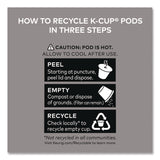 Green Mountain Caramel Vanilla Cream Coffee K-Cups, 0.33 oz, 48/Box (GMT2140462) Box of 48