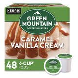 Green Mountain Caramel Vanilla Cream Coffee K-Cups, 0.33 oz, 48/Box (GMT2140462) Box of 48