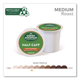 Green Mountain Half-Caff Coffee K-Cups, 0.33 oz, 48/Box (GMT2140552) Box of 48