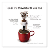 Green Mountain Half-Caff Coffee K-Cups, 0.33 oz, 48/Box (GMT2140552) Box of 48