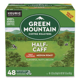 Green Mountain Half-Caff Coffee K-Cups, 0.33 oz, 48/Box (GMT2140552) Box of 48