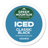 Green Mountain Coffee® Classic Black Brew Over Ice Coffee K-Cups, 0.4 oz, 24/Box (GMT5000372042) Box of 24