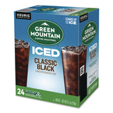 Green Mountain Coffee® Classic Black Brew Over Ice Coffee K-Cups, 0.4 oz, 24/Box (GMT5000372042) Box of 24