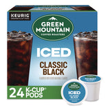 Green Mountain Coffee® Classic Black Brew Over Ice Coffee K-Cups, 0.4 oz, 24/Box (GMT5000372042) Box of 24