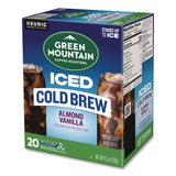 Green Mountain Coffee® Almond Vanilla Brew Over Ice Coffee K-Cups, 0.21 oz, 20/Box (GMT5000372045) Box of 20