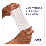 PURELL® Cottony Soft Individually Wrapped Sanitizing Hand Wipes, 5 x 7, Herbal Scent, White, 480/Carton (GOJ902512) Case of 480