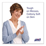 PURELL® Cottony Soft Individually Wrapped Sanitizing Hand Wipes, 5 x 7, Herbal Scent, White, 480/Carton (GOJ902512) Case of 480