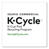 Keurig® K-Cycle K-Cup Pod Recycling Station, Plastic, Black/Green/White, 5/Pack (KEU5000350630) Pack of 5