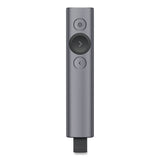 Logitech® Spotlight Presentation Remote, Projects 100 ft, Slate (LOG2632837) Each