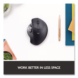 Logitech® MX Ergo Plus Advanced Wireless Trackball Mouse, 2.4 GHz Frequency/33 ft Wireless Range, Right Hand Use, Black (LOG2764655) Each