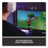 Logitech® C922 Pro Stream Webcam, 1920 pixels x 1080 pixels, 3 Mpixels, Black (LOG2843756) Each