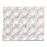 Scotch™ Bumpers, 0.5" dia, Clear, 40/Pack (MMMSP951NA) Pack of 40