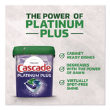 Cascade Platinum Plus ActionPacs Dishwasher Detergent Pods, Fresh Scent, 20.7 oz Tub, 38/Pack (PGC06157PK) Pack of 38