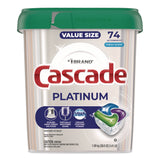 Cascade® ActionPacs, Fresh Scent, 38.6 oz Tub, 74/Pack (PGC12052) Pack of 74