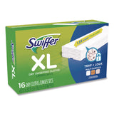 Swiffer Sweeper XL Dry Refill Cloths, 16.9 x 9.8, White, 16/Box (PGC33903) Pack of 16