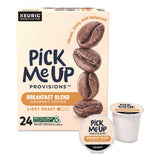 Pick Me Up Provisions™ Breakfast Blend Coffee K-Cups, 24/Box (PIE5000381024) Box of 24
