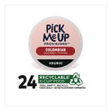Pick Me Up Provisions™ Colombian Coffee K-Cups, 24/Box (PIE5000381025) Box of 24