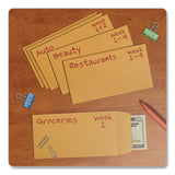 Redi-Seal Coin and Small Parts Envelope, #7, Cheese Blade Flap, Redi-Seal Adhesive Closure, 3.5 x 6.5, Kraft Brown, 500/Box (QUA50765) Box of 500
