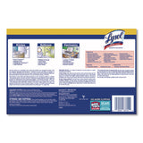 LYSOL® Brand Disinfecting Wipes, 1-Ply, 7 x 7.25, Lemon and Lime Blossom, White, 80 Wipes/Canister, 4 Canisters/Pack (RAC1920090641) Pack of 4