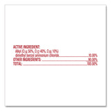 Professional LYSOL® Brand No-Rinse Sanitizer Concentrate, Unscented, 128 oz Bottle (RAC3624174389) Each