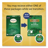 TWININGS® Tea K-Cups, Irish Breakfast, 0.11 oz, 24/Box (TWGTNA87303) Box of 24