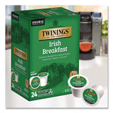 TWININGS® Tea K-Cups, Irish Breakfast, 0.11 oz, 24/Box (TWGTNA87303) Box of 24