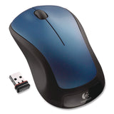 Logitech® M310 Wireless Mouse, 2.4 GHz Frequency/30 ft Wireless Range, Left/Right Hand Use, Peacock Blue (LOG865787) Each