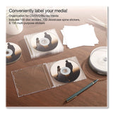 Verbatim® Inkjet Media Labels, Matte White, 50 Sheets/Pack (VER71126) Pack of 50