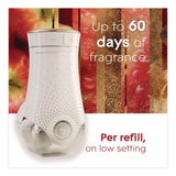 Glade Plugin Scented Oil Refill, Apple Cinnamon, 0.67 oz, 2/Pack (SJN315104) Pack of 2