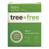 TreeZero™ TreeFree Multipurpose Paper, 92 Bright, 20 lb Bond Weight, 8.5 x 11, White, 500 Sheets/Ream, 10 Reams/Carton (TPPTFLTR10) Case of 10