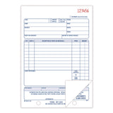 Adams Business Forms Multipart Repair Order Pad, Two-Part Carbonless, 5.56 x 7.94, 50 Forms Total (ABFD5084) Each